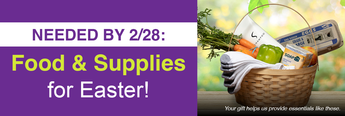 16976-EKIT_LVRM_DP Food and supplies for Easter